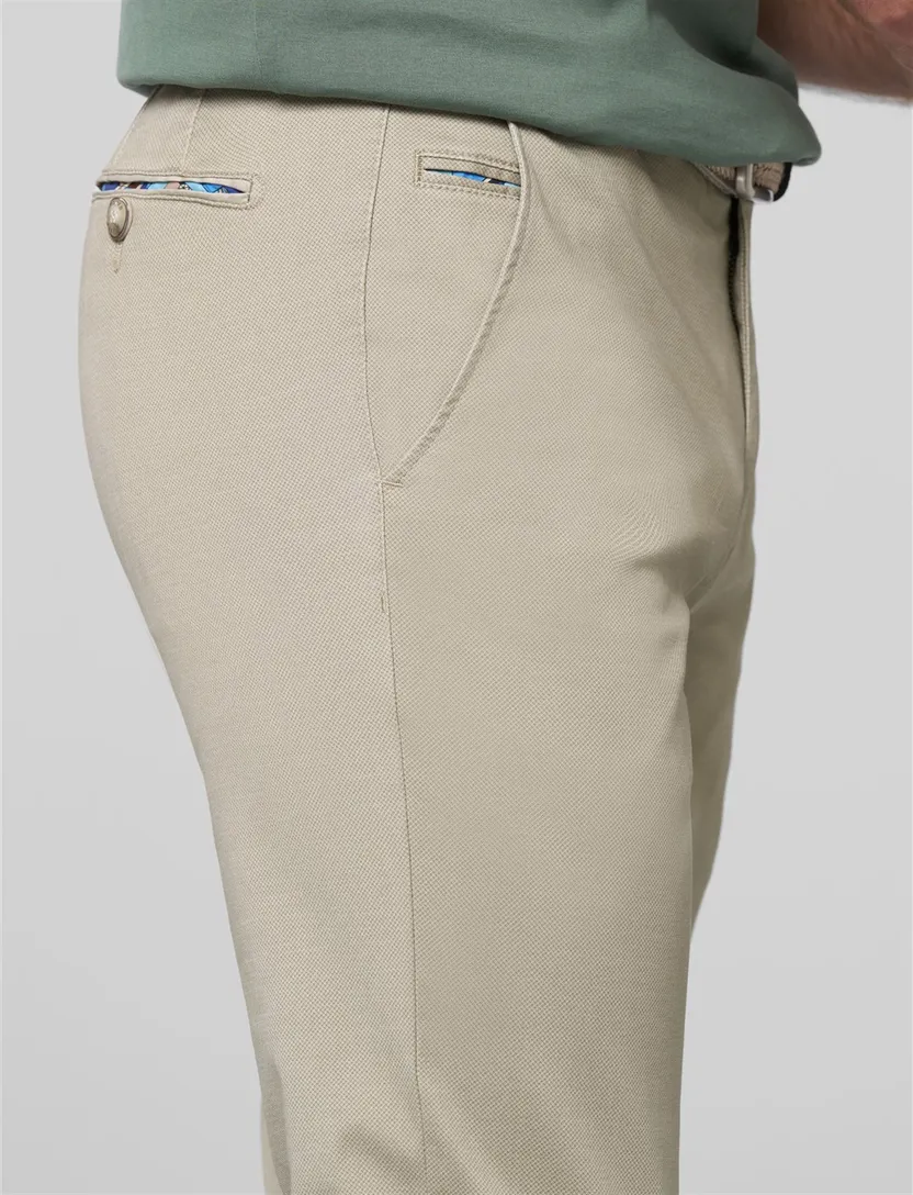 katoenen broek Meyer Bonn beige