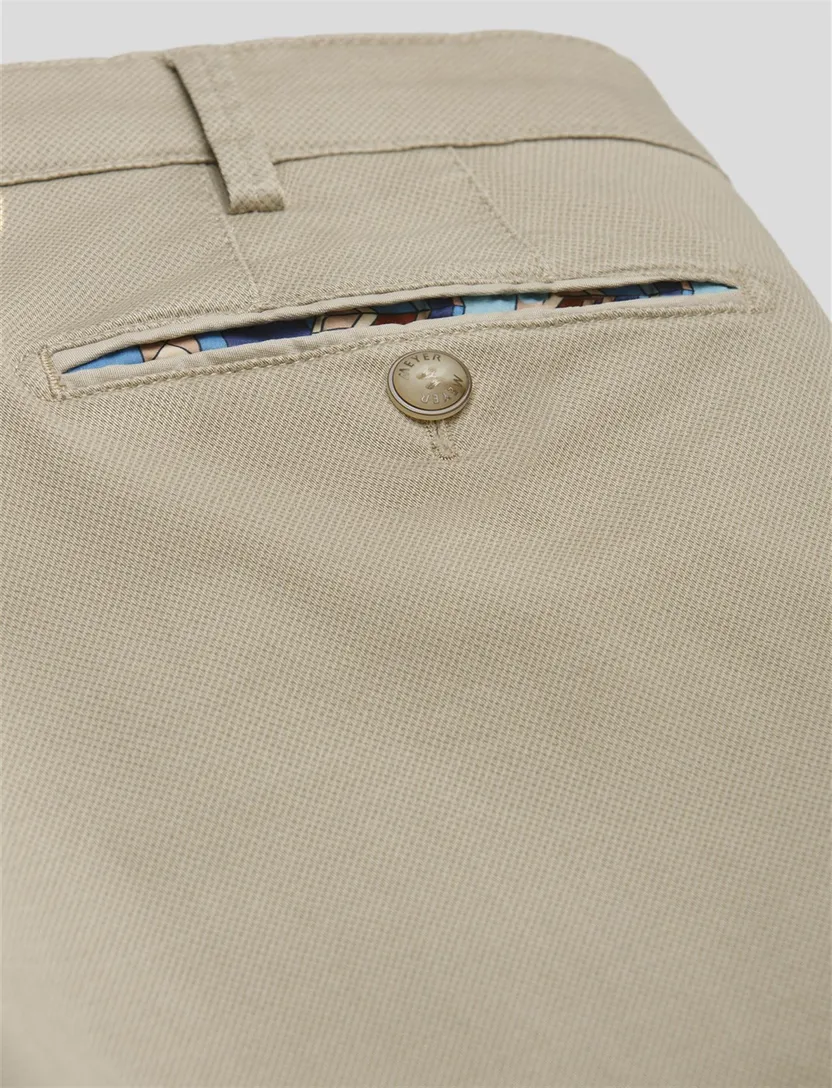 katoenen broek Meyer Bonn beige