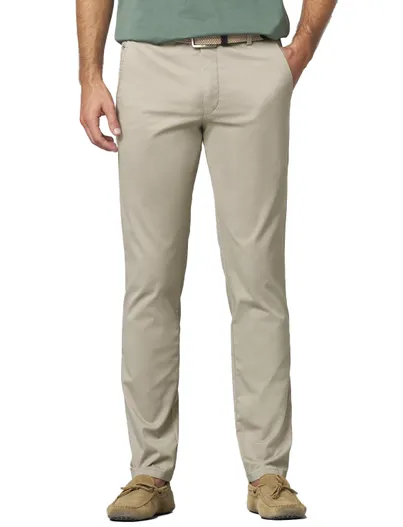 Meyer Meyer Bonn katoenen broek beige