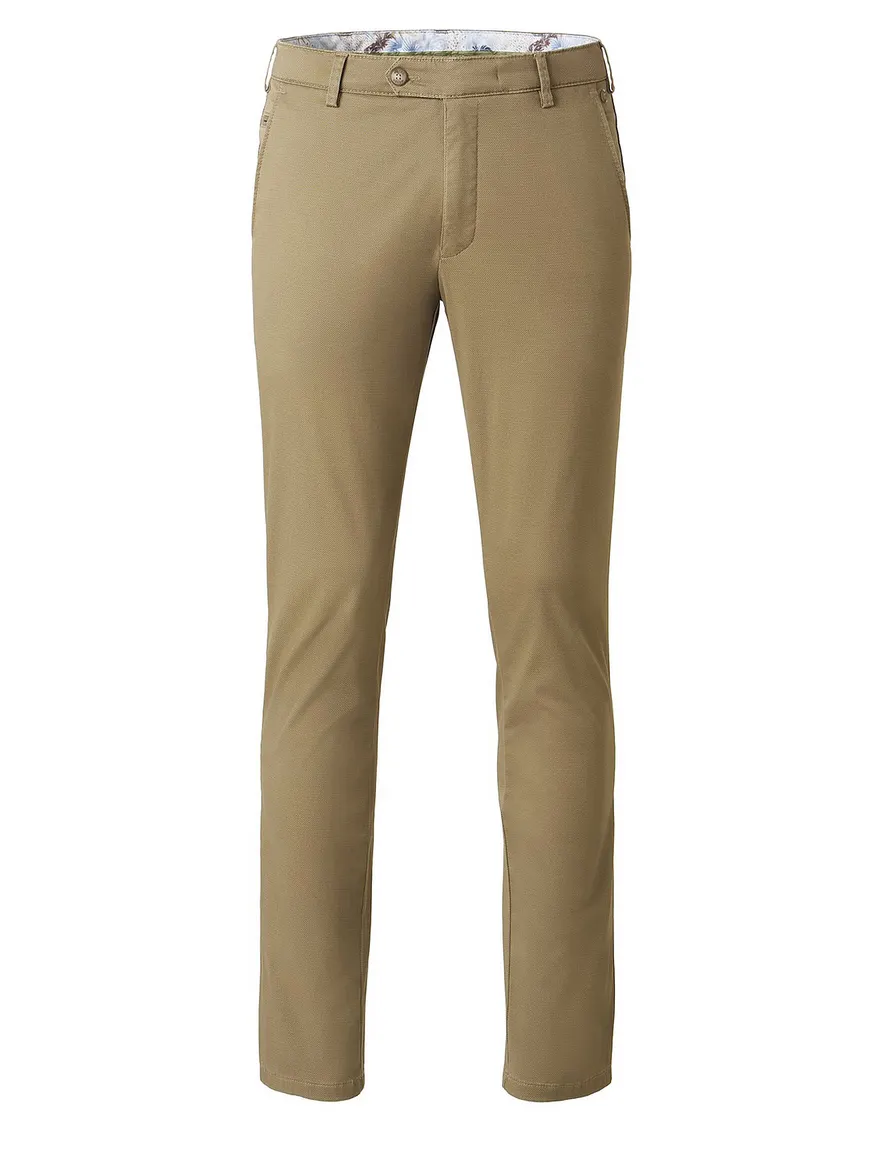 Meyer Bonn katoenen broek camel