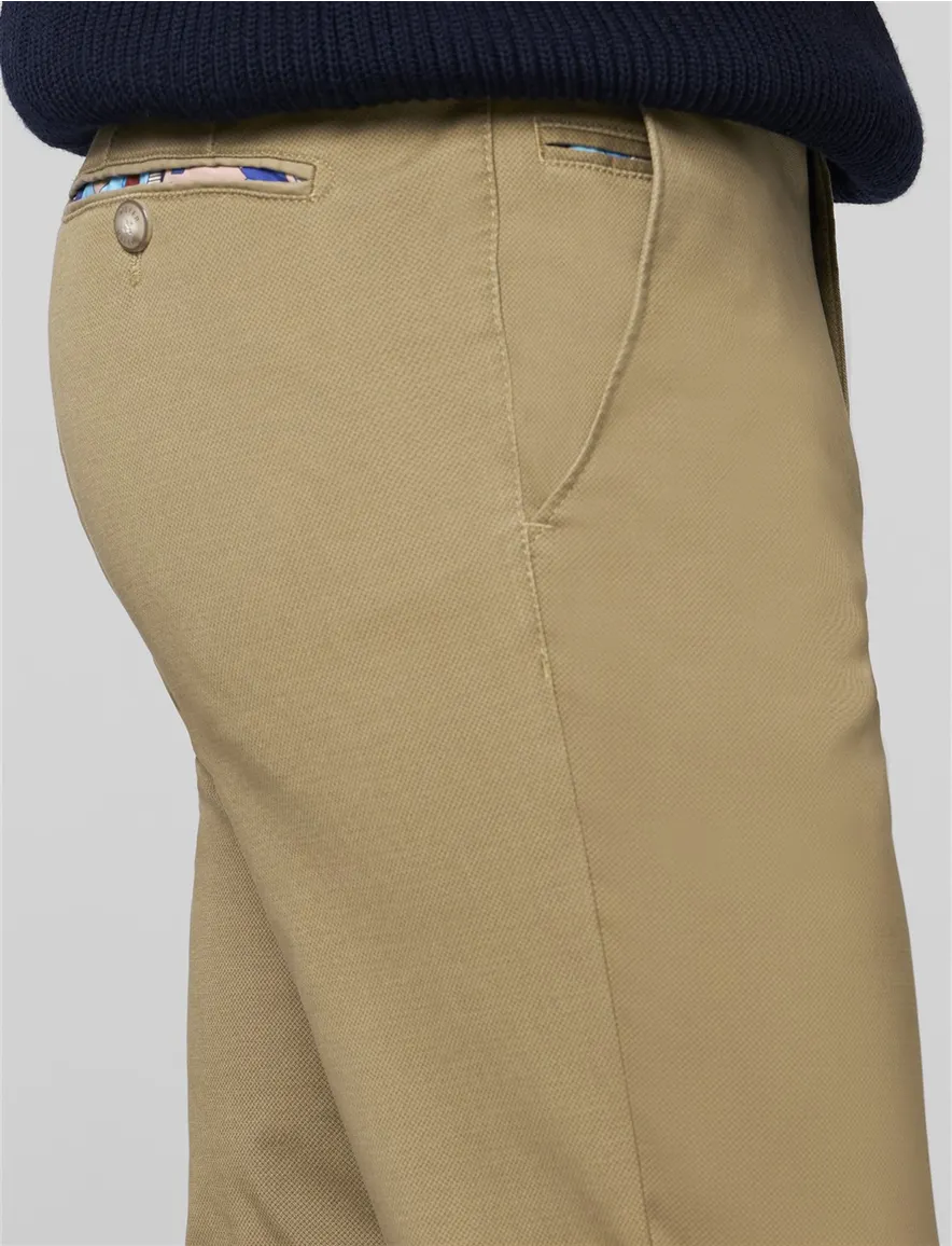 Meyer Bonn katoenen broek camel