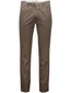 Meyer pantalon Chicago bruin effen normale fit katoen
