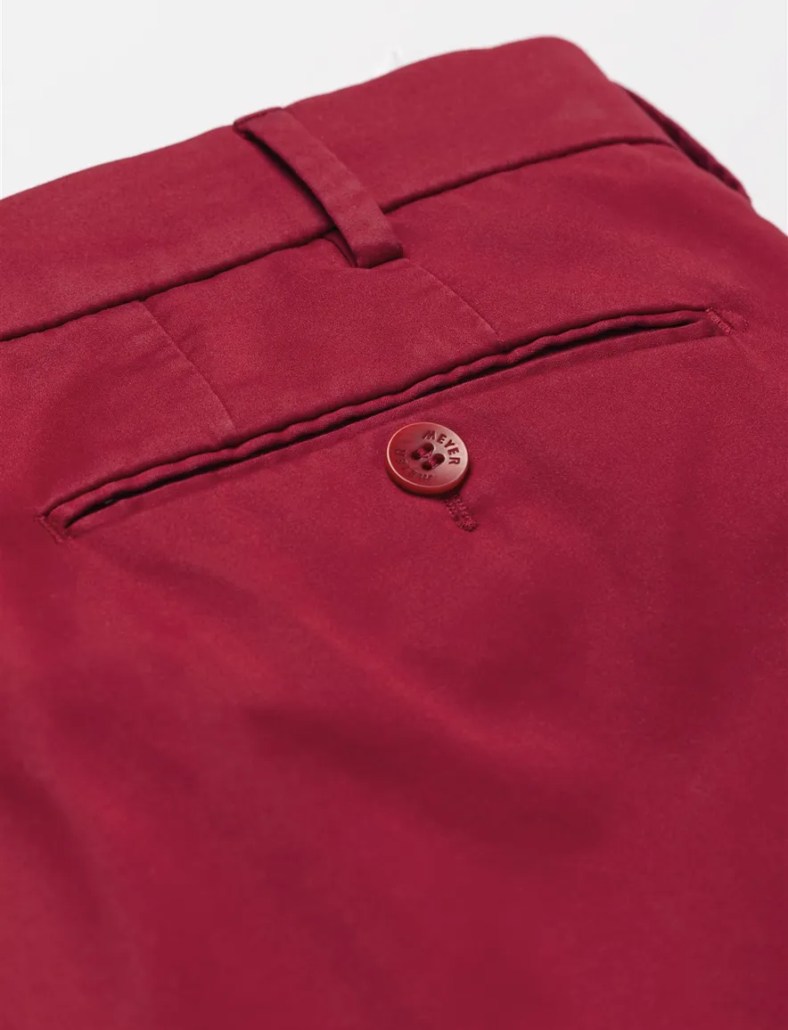 Meyer Bonn katoenen broek rood