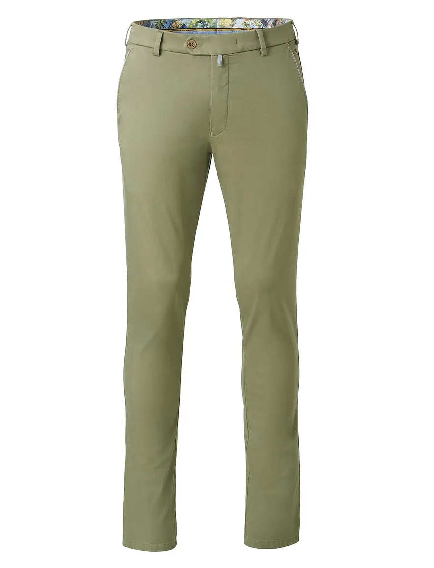 Meyer New York katoenen broek groen
