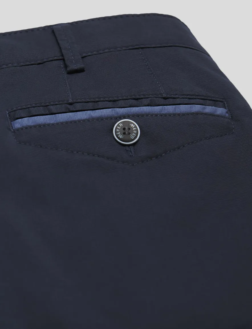 Meyer Chicago katoenen broek donkerblauw