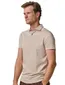 Profuomo polo beige 3-knoops