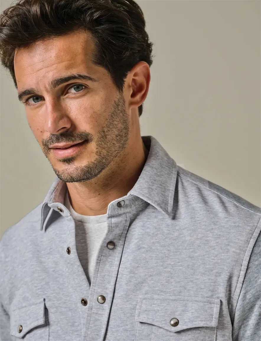 Overshirt blauw Profuomo