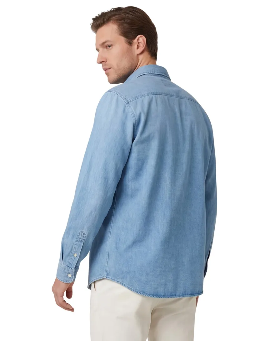 denum Profuomo casual overshirt