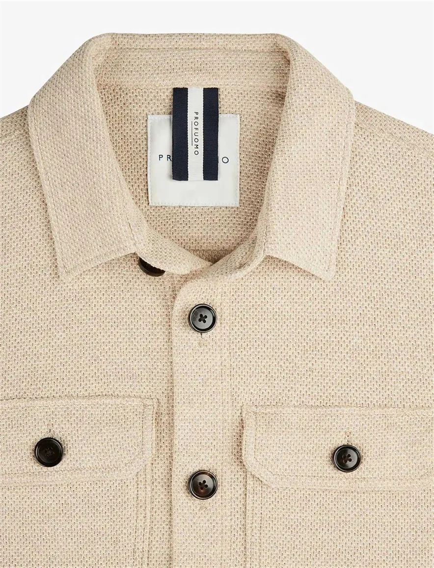 Overshirt beige Profuomo