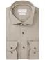 Profuomo overhemd beige linnen