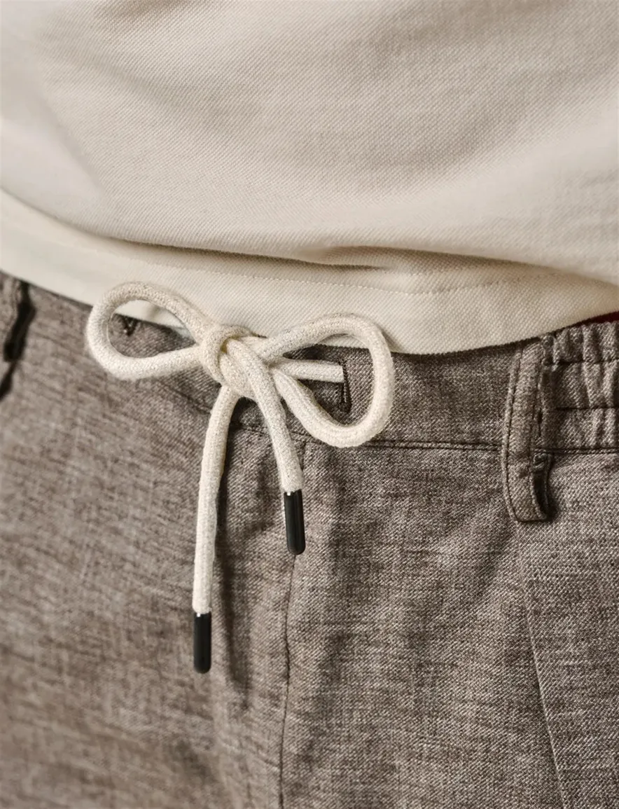 Profuomo pantalon taupe polyamide