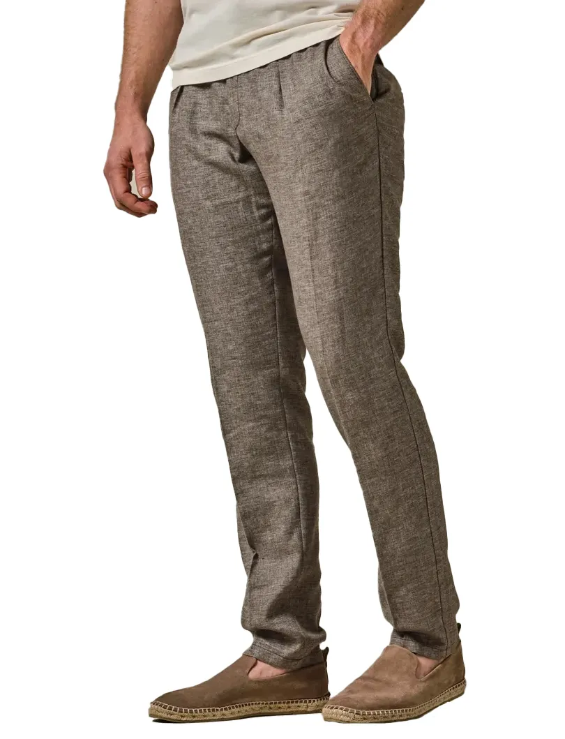 Profuomo pantalon taupe polyamide