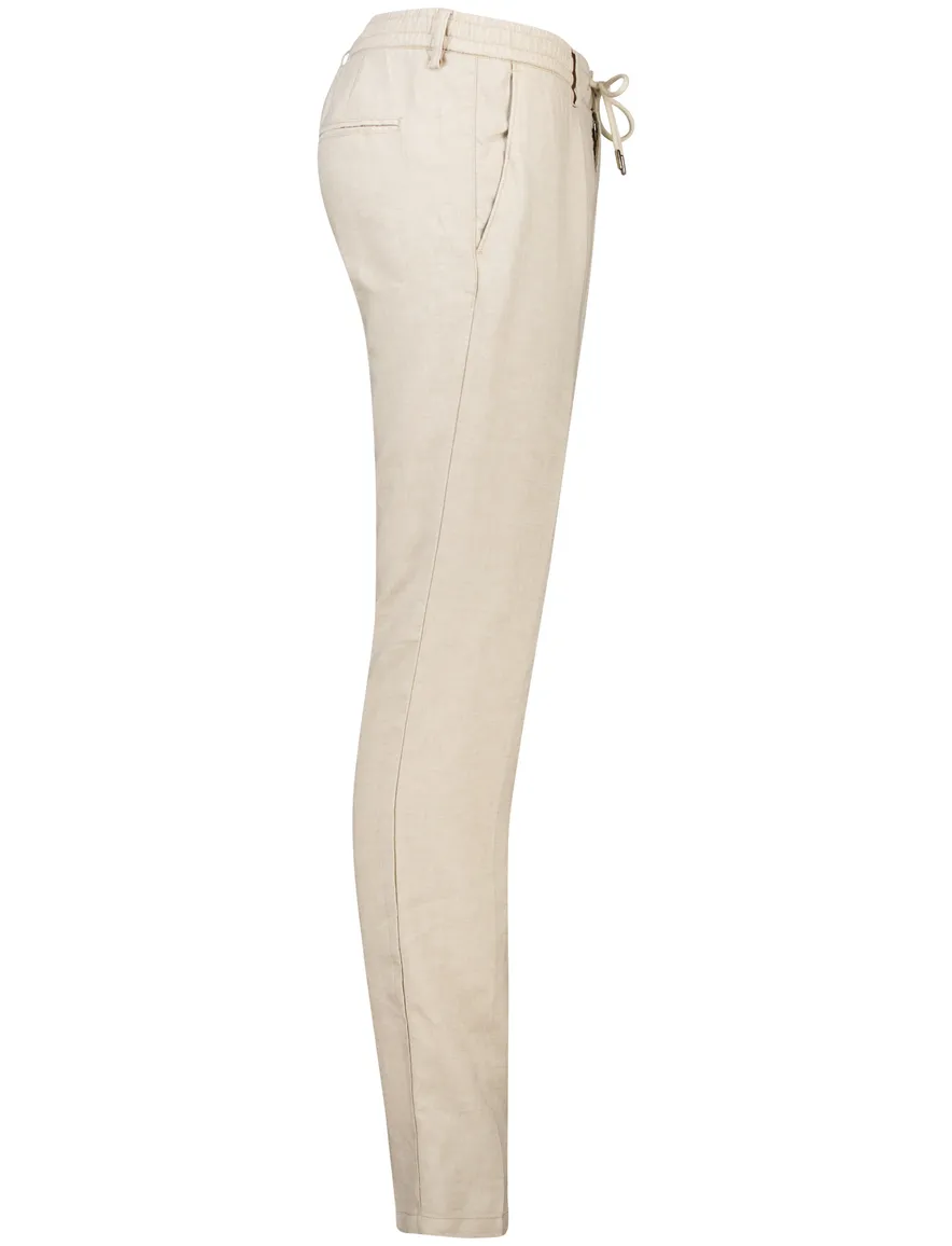 Profuomo pantalon chino beige relaxed fit