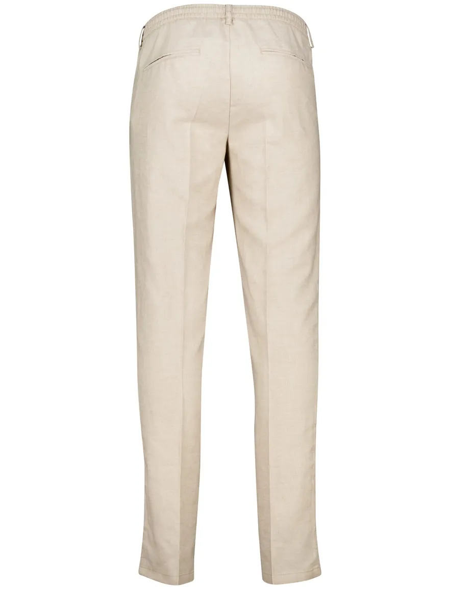 Profuomo pantalon chino beige relaxed fit