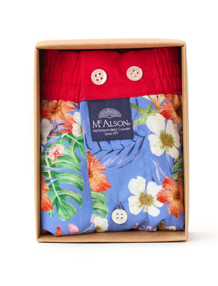 Mc Alson boxershort bloemenprint