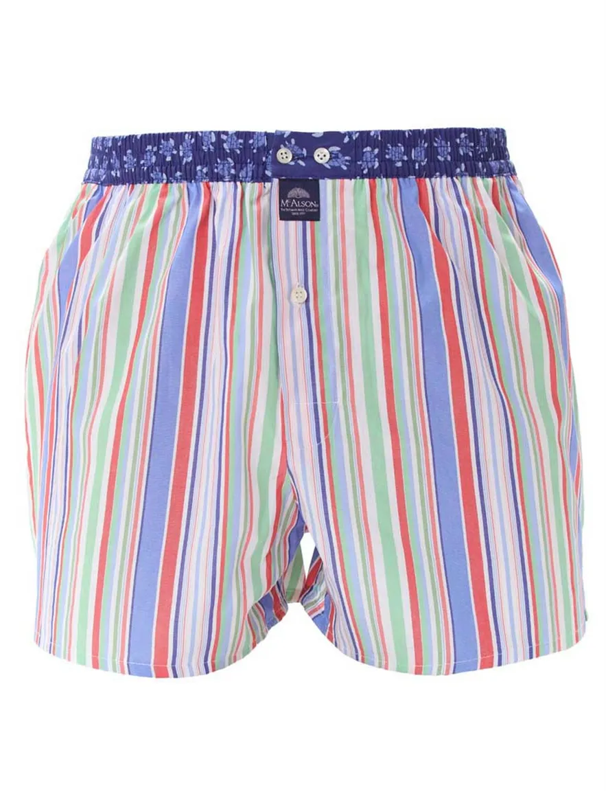 Mc Alson boxershort gestreept multicolor