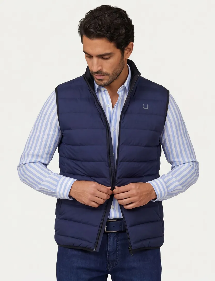 bodywarmer UBR donkerblauw