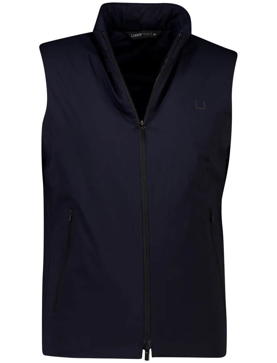UBR bodywarmer effen donkerblauw normale fit
