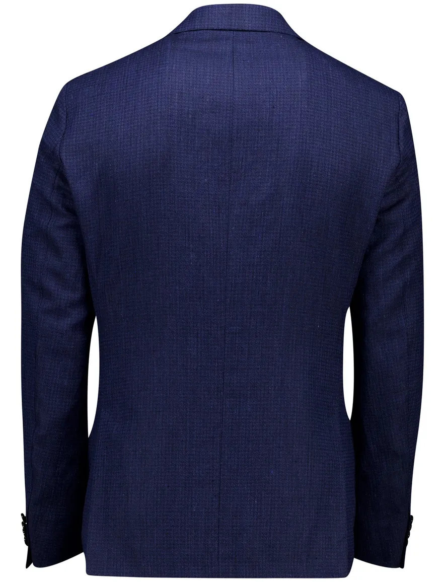 Dressler regular fit colbert donkerblauw