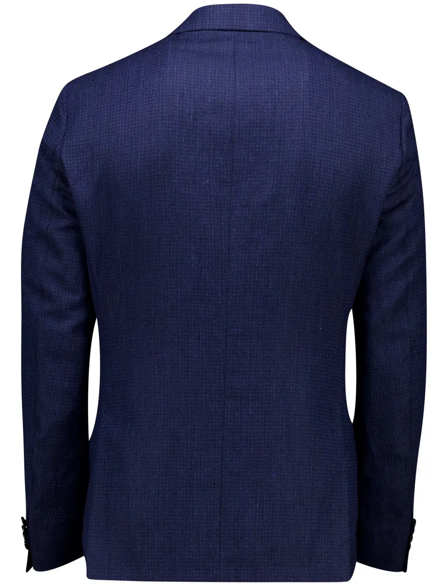 Dressler regular fit colbert donkerblauw