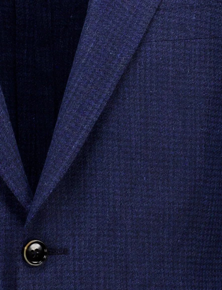 Dressler regular fit colbert blauw