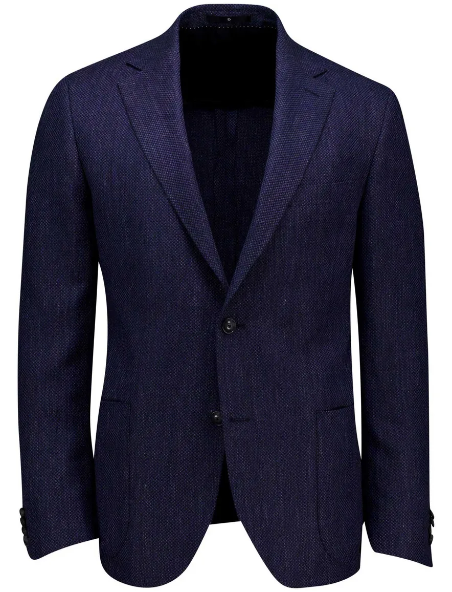 Dressler Colbert donkerblauw linnen