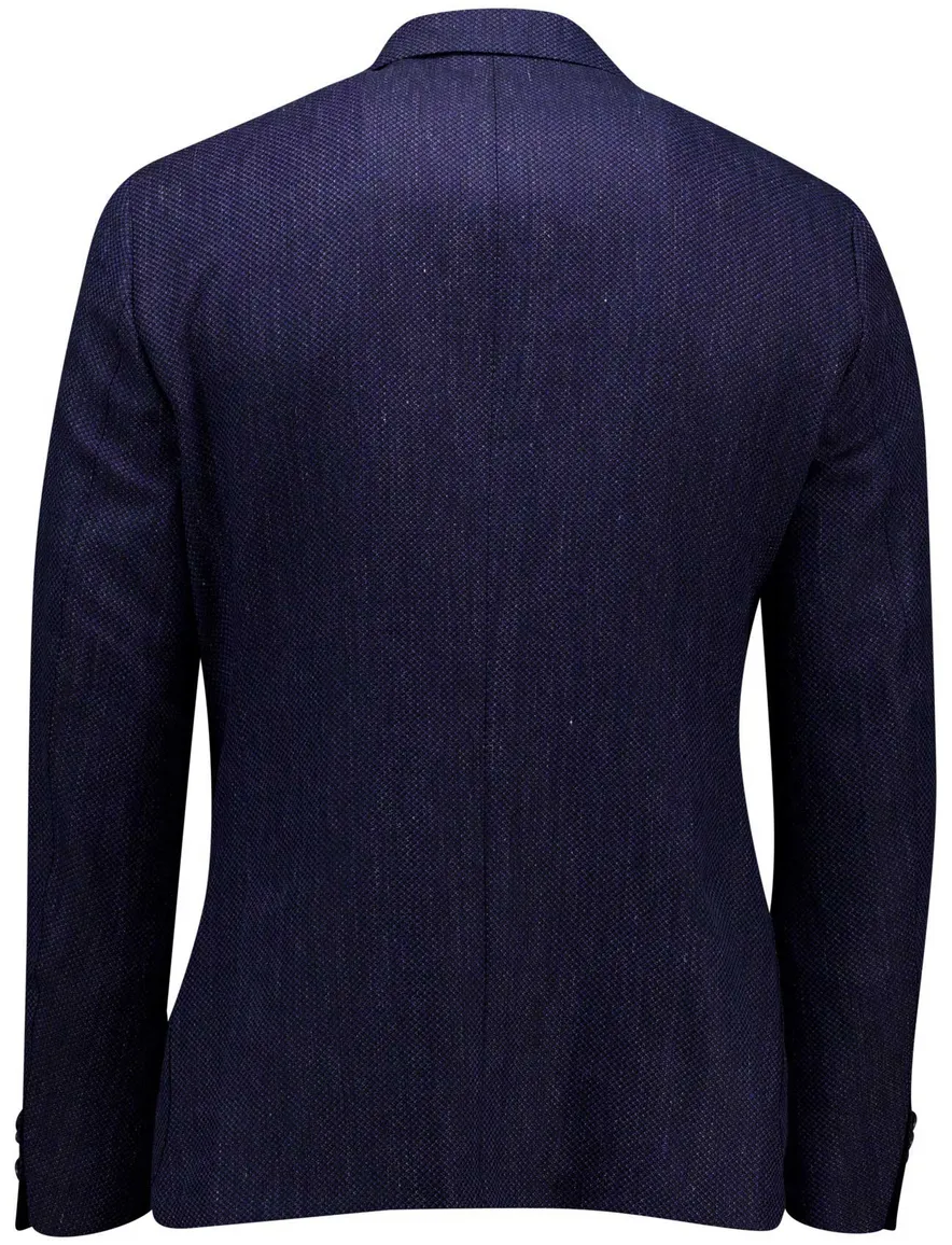 Dressler Colbert donkerblauw linnen