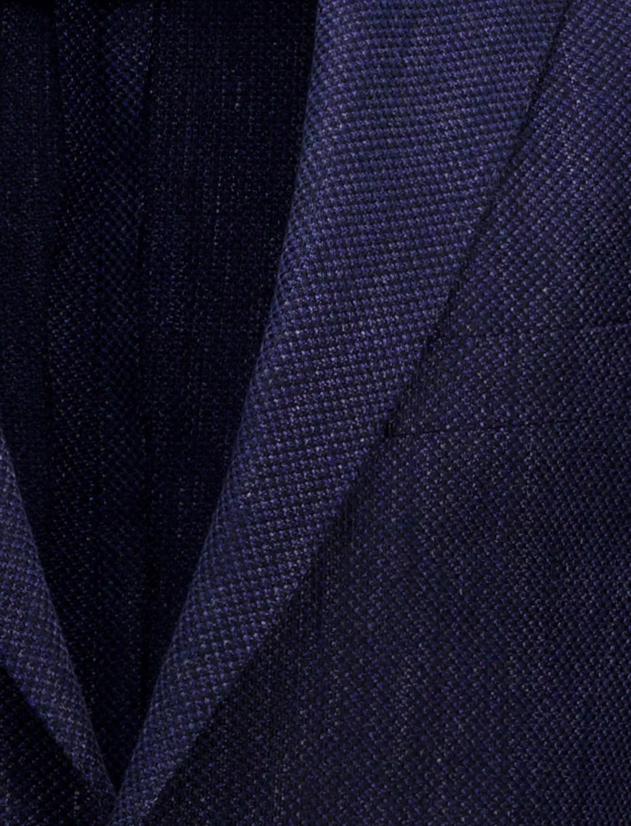 Dressler Colbert donkerblauw linnen