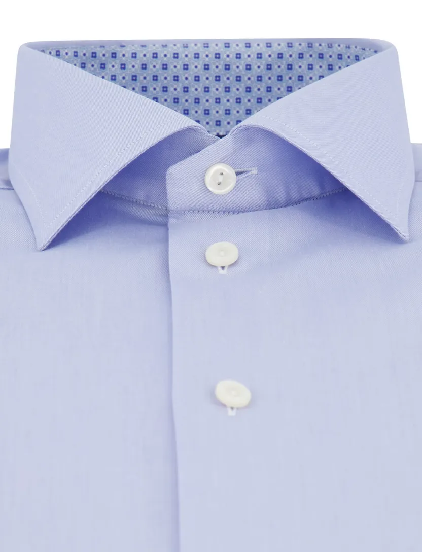 business overhemd Eton Classic Fit lichtblauw