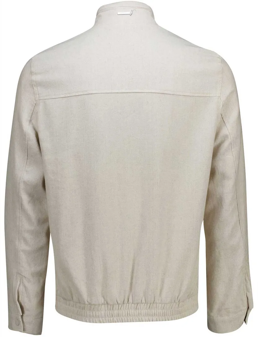 Pierre Cardin zomerjas creme katoen