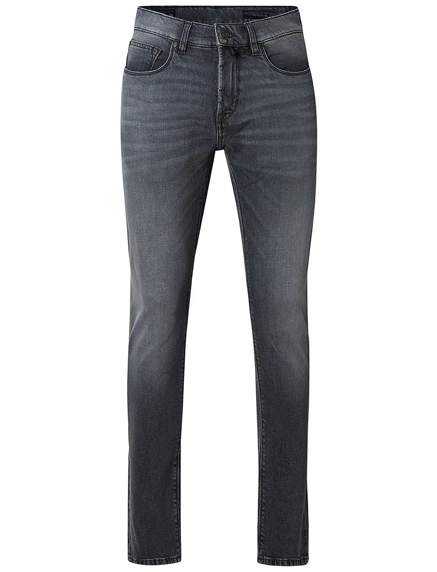 Pierre Cardin Lyon jeans grijs effen