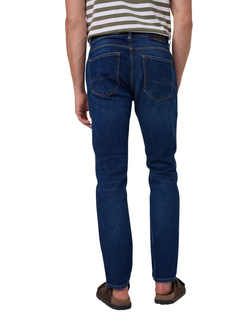 Donkerblauwe spijkerbroek Pierre Cardin Lyon Tapered