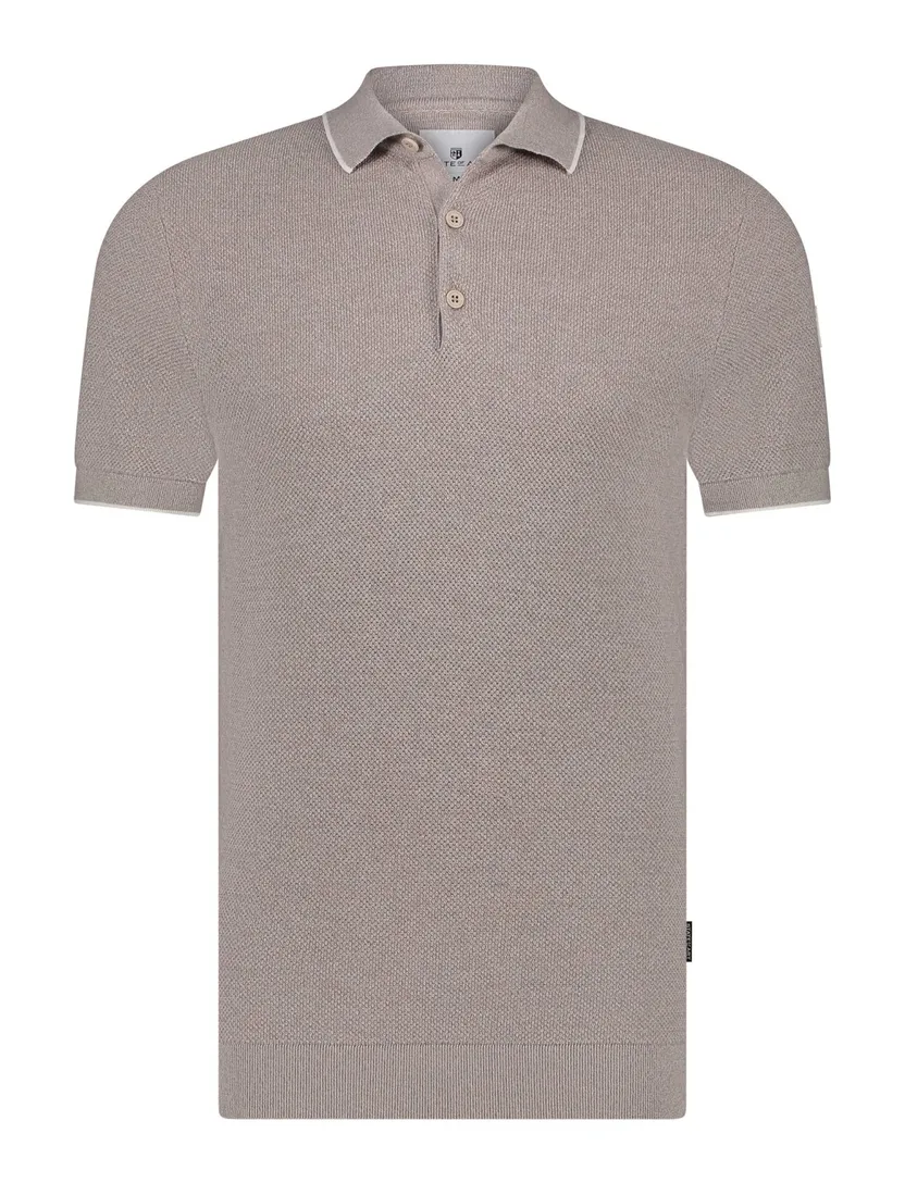State of Art regular fit polo beige