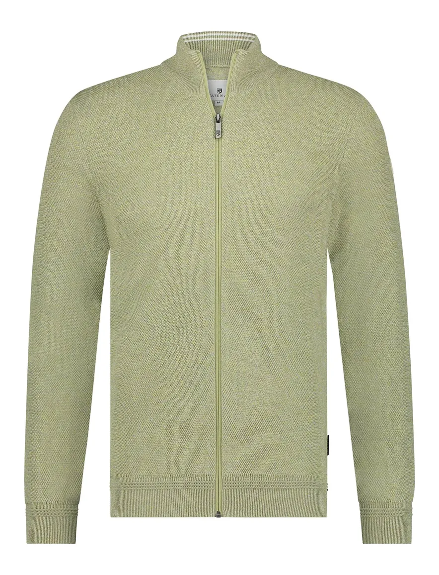 State of Art vest groen stuctuur