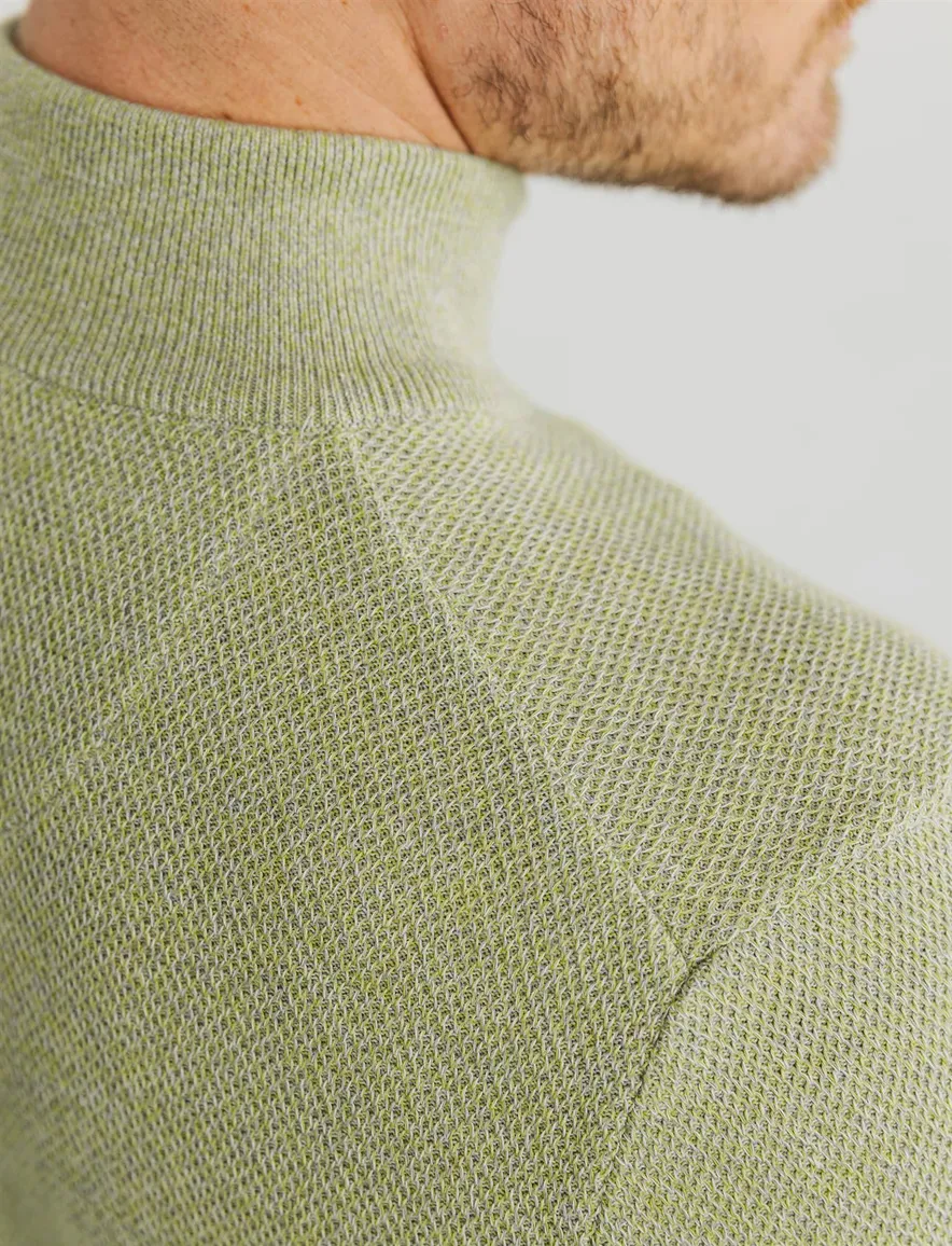 State of Art vest groen stuctuur