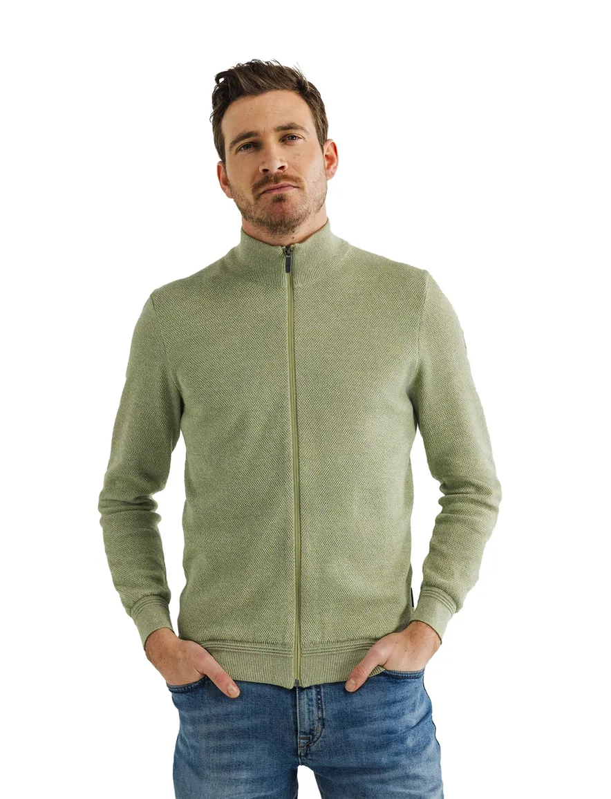 State of Art vest groen stuctuur