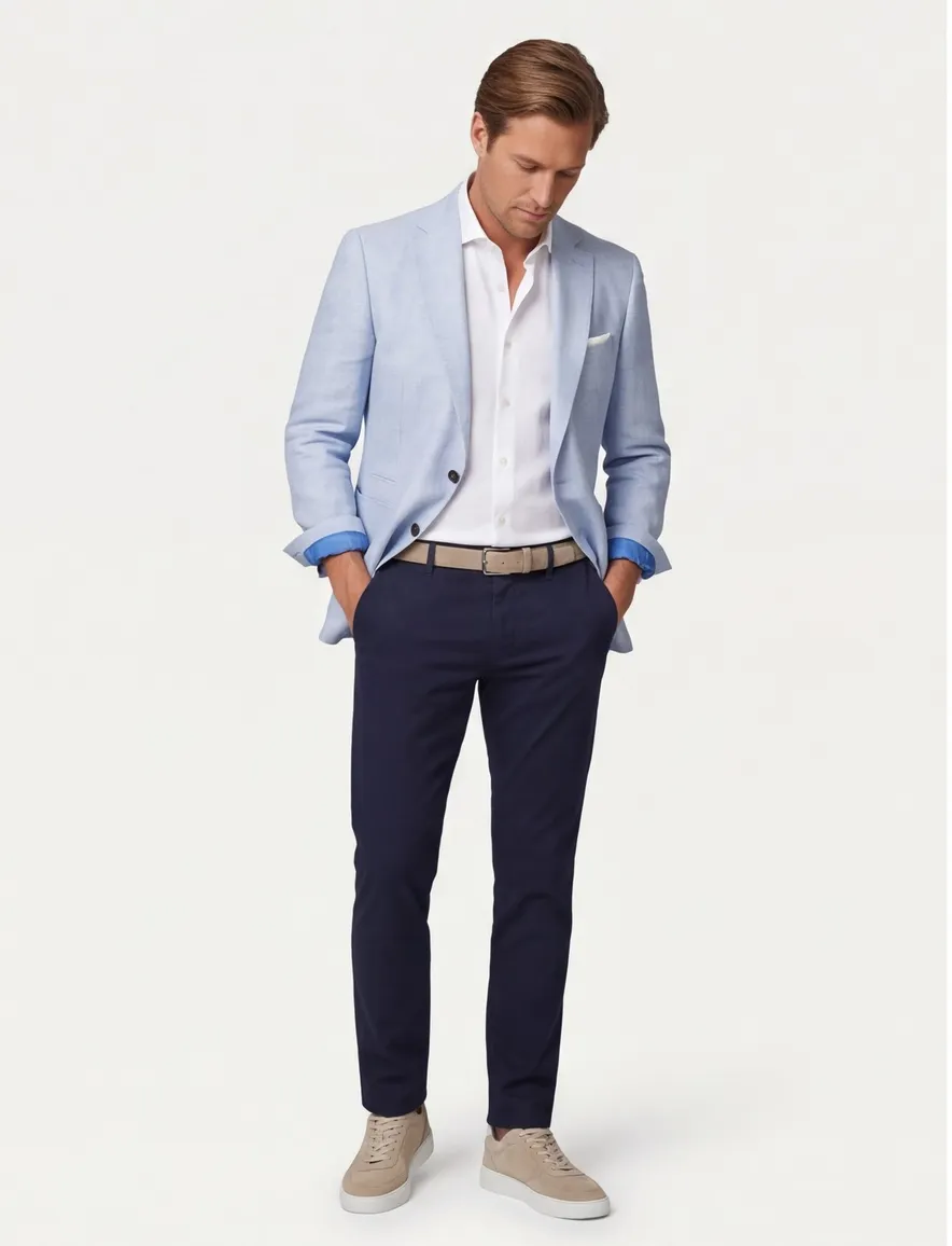 Carl Gross colbert Tate Blackline lichtblauw