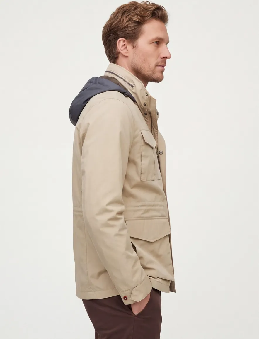 Reset tussenjas beige