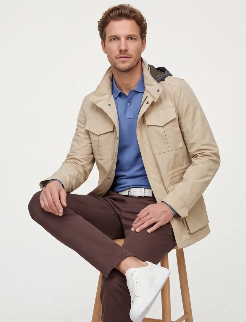 tussenjas Reset beige
