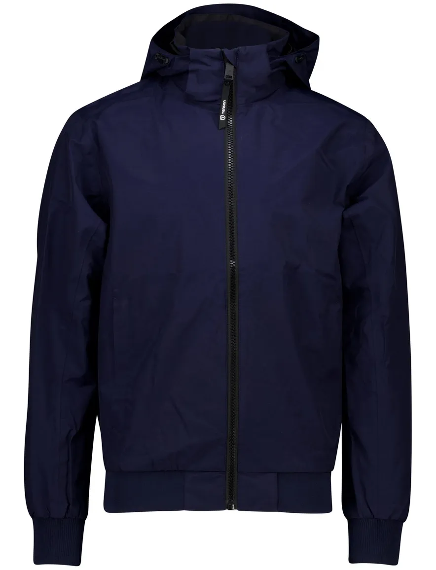 Tenson tussenjas Andrew navy afneembare capuchon