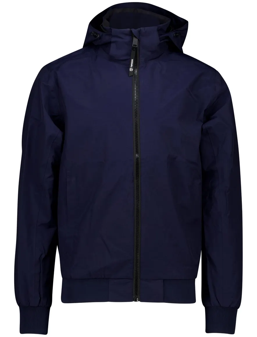 Tenson tussenjas Andrew navy afneembare capuchon