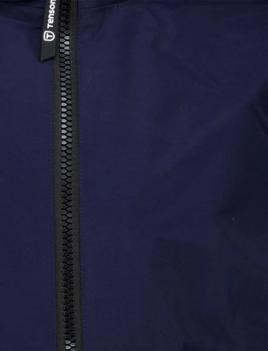 Tenson tussenjas Andrew navy afneembare capuchon