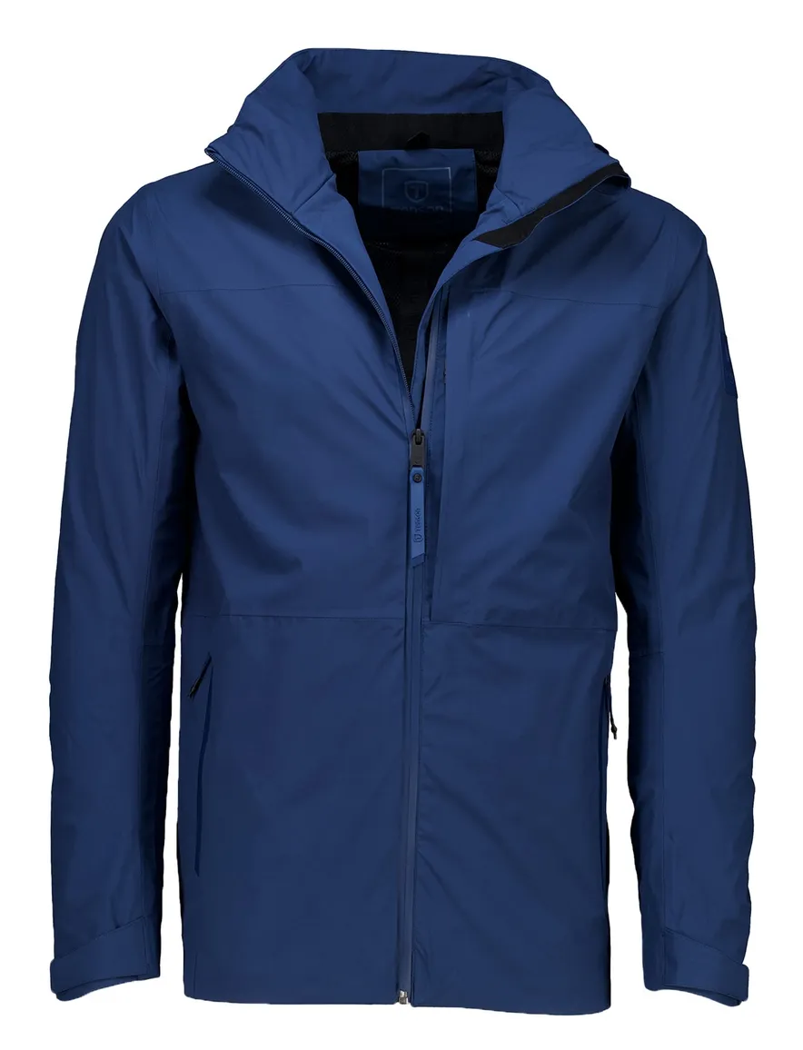 Tenson tussenjas Cloudburst blauw