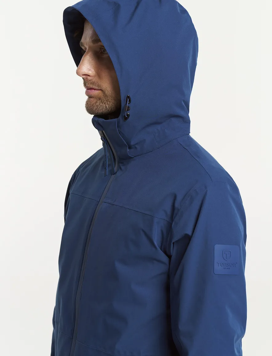 Tenson tussenjas Cloudburst blauw