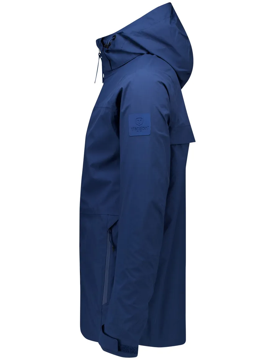 Tenson tussenjas Cloudburst blauw