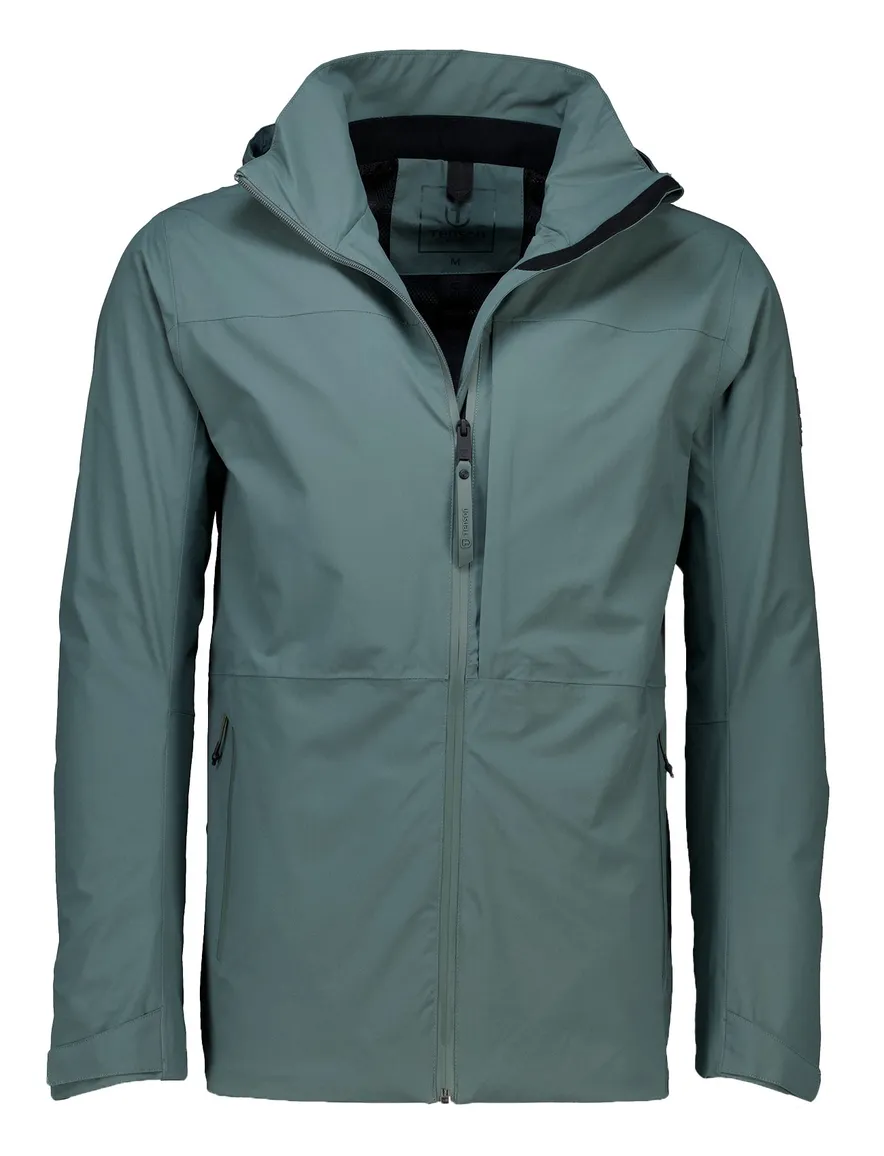 Tenson tussenjas Cloudburst groen
