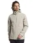 Tenson tussenjas beige afneembare capuchon waterafstotend
