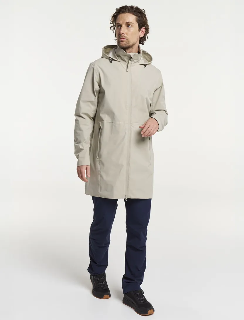 Tenson tussenjas lang Cloudburst wit waterafstotend