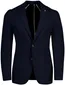 Born with Appetite colbert effen donkerblauw slim fit