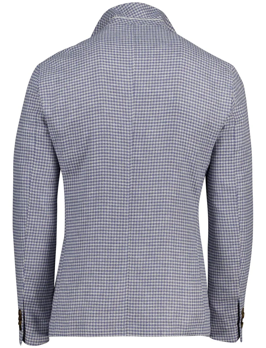 Born with Appetite Mylo Jersey jacket drop 8 blauw slim fit